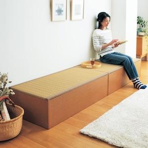 樹脂畳ユニットボックス(ロータイプ)の商品写真