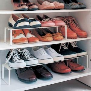 シューズボックス中伸縮ラックの商品写真