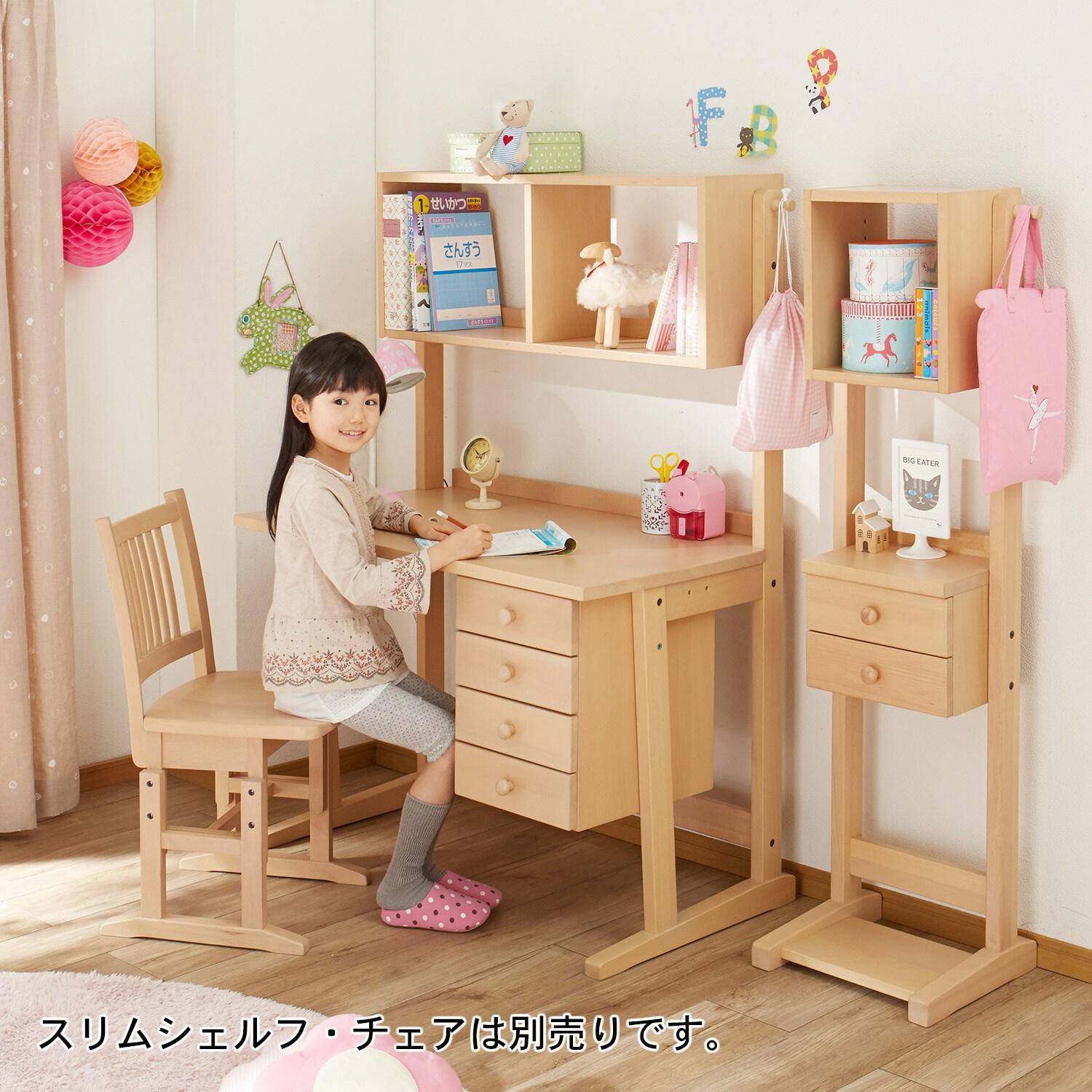 シェルフ付き学習机の商品写真