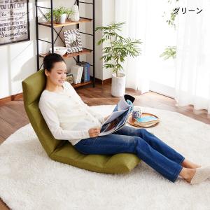 折り畳めるリクライニング座椅子の商品写真