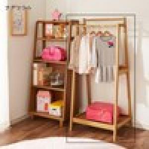 天然木のハンガーラック <幅60cm>の商品写真