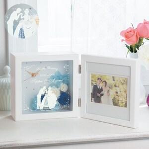 フラワーフォトフレーム(選べるキャラクター)の商品写真