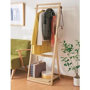 極薄折りたたみハンガーラックの商品写真