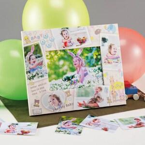 【オーダー】お気に入りの写真で作るウッド調フォトフレーム・お仕立て券 【ベビー】の商品写真
