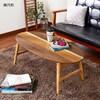 多樹種天板の折りたたみリビングローテーブルの商品写真