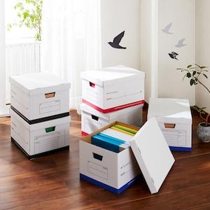 書類収納ボックス同色2個セットの商品写真