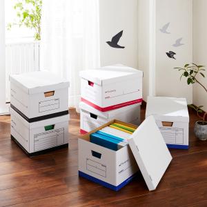 書類収納ボックス同色2個セットの商品写真