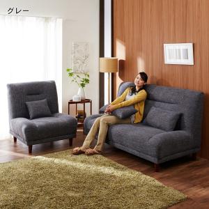 クッション付きソファー<1人掛け/2人掛けワイド>の商品写真