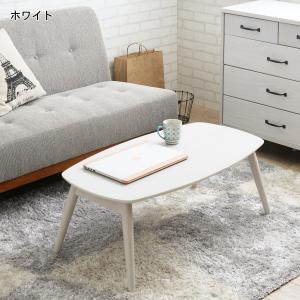 天然木の折りたたみリビングローテーブルの商品写真