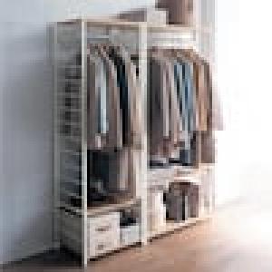 シンプルハンガーラック <奥行40cm>の商品写真