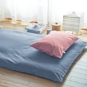 【4月27日までまとめ買いでお得】 抗菌・防臭加工の綿素材を使った敷布団カバー[日本製]の商品写真