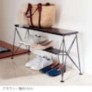 北欧調玄関ベンチの商品写真