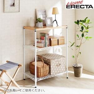 木天板のモダンオープンラック(奥行45cm)の商品写真