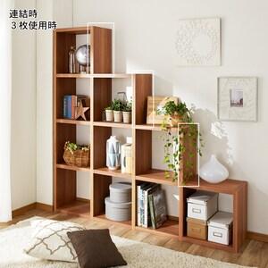 組み替えできるオープンラック用側板パーツの商品写真