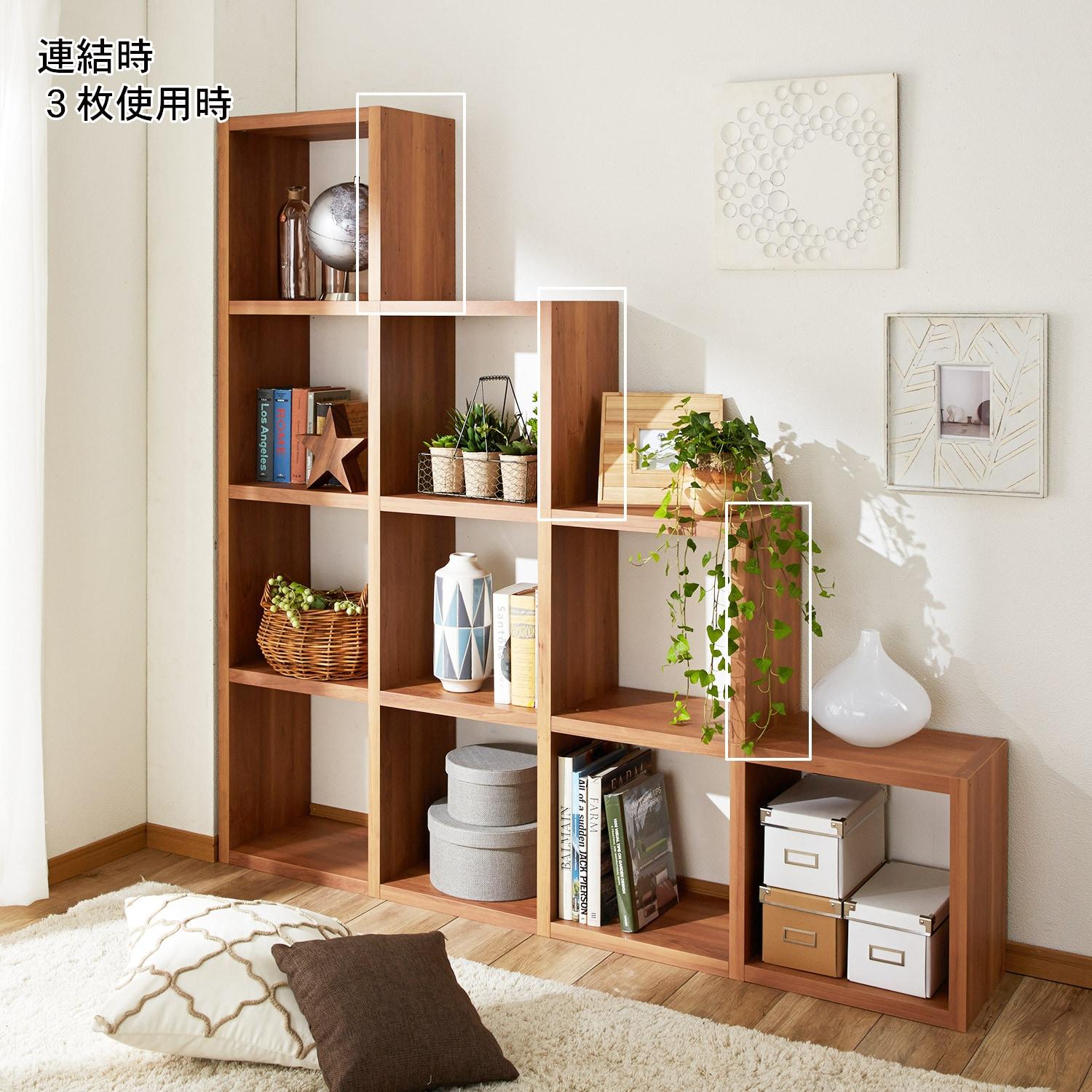 組み替えできるオープンラック用側板パーツの商品写真