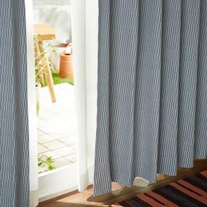 光を愉しむ綿混の遮熱・形状記憶カーテンの商品写真