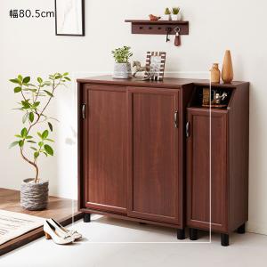 引き戸のシューズラックの商品写真