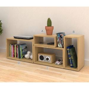 組み合わせを楽しめるオープンラックの商品写真