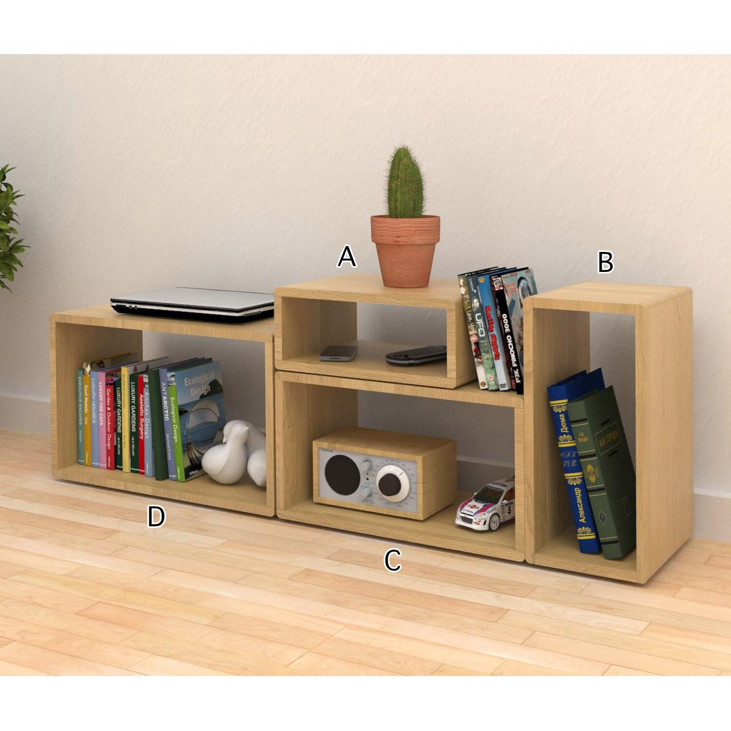 組み合わせを楽しめるオープンラックの商品写真