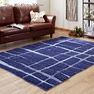 北欧調デザインの防ダニ・防音ラグ(クロス)の商品写真