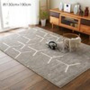モダンデザインの防音ラグ(スコープ)の商品写真