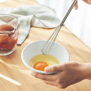 小さな容器でも混ぜやすいビーター「Mazelu」 【ステンレス泡立て器】の商品写真