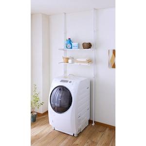 取付簡単突っ張りランドリーラックの商品写真