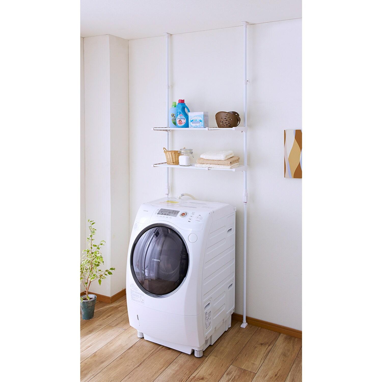 取付簡単突っ張りランドリーラックの商品写真