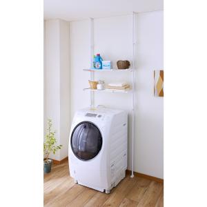 取付簡単突っ張りランドリーラックの商品写真