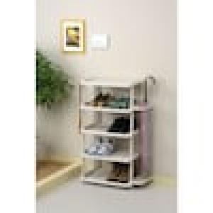 傘立て付きシューズラックの商品写真