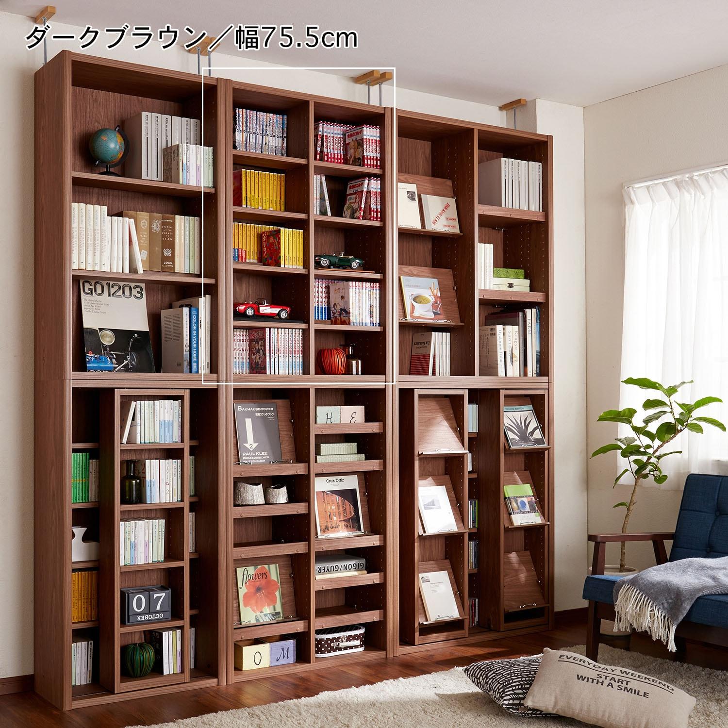 カスタマイズ自由自在!ダブル棚板のラックの商品写真