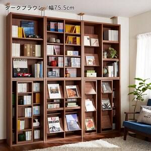 カスタマイズ自由自在!ダブル棚板&ディスプレイ棚のラックの商品写真