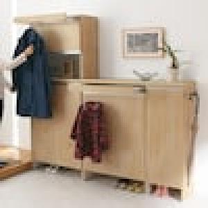 ハンガーバー付き消臭機能搭載シューズボックスの商品写真