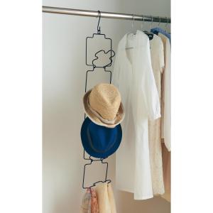 5個連結して使う 帽子・小物ハンガーの商品写真