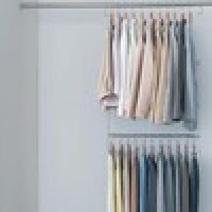 【4月27日までまとめ買いでお得】 伸縮式衣類収納アップハンガーの商品写真