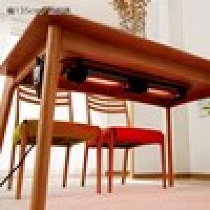 布団のいらないダイニングこたつテーブルの商品写真