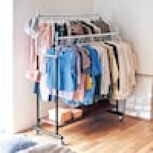 【タイムセール】 頑丈ハンガーラック <幅60/幅90/幅120cm>の商品写真