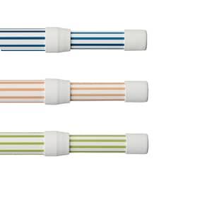 滑り止め仕様のカラフル洗濯竿2本セットの商品写真