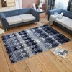 幾何学グラデーションのスペイン製ウィルトンラグの商品写真