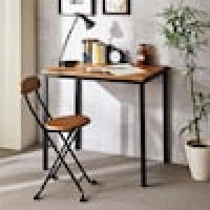 アイアンフレームのパソコンデスクの商品写真