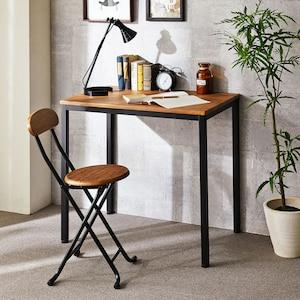 アイアンフレームのパソコンデスクの商品写真