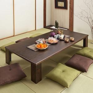 5サイズから選べるタモ材の折りたたみ軽量座卓[日本製]の商品写真