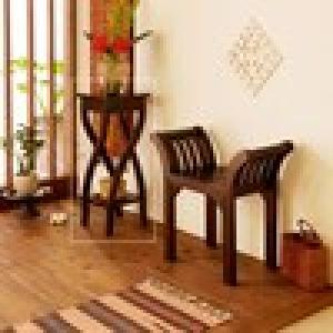 アジアンリゾート風の花台の商品写真