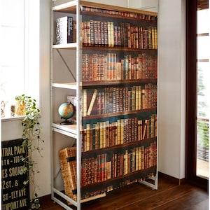 本棚みたいなタペストリー目隠しのれんの商品写真