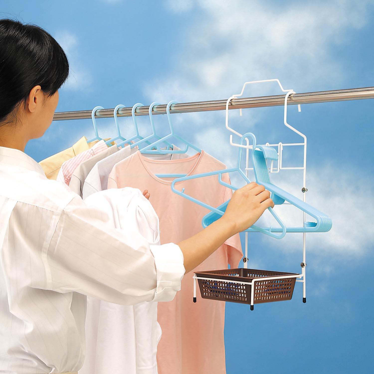 洗濯ハンガー楽ラックの商品写真