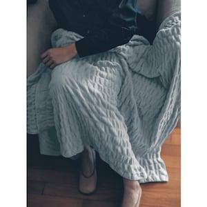 【4月27日までまとめ買いでお得】 朝まで気持ちよく眠れそう。カラダに寄り添うコットンケット[日本製]の商品写真