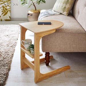 カップトレイ付きサイドテーブルの商品写真