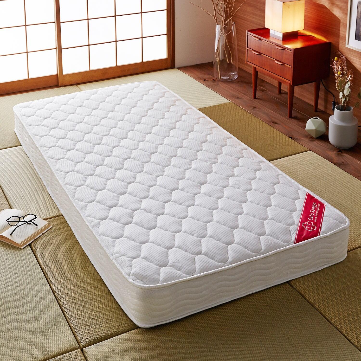 【圧縮ロール】 ポケットコイルマットレス <シングル/セミダブル/ダブル>の商品写真