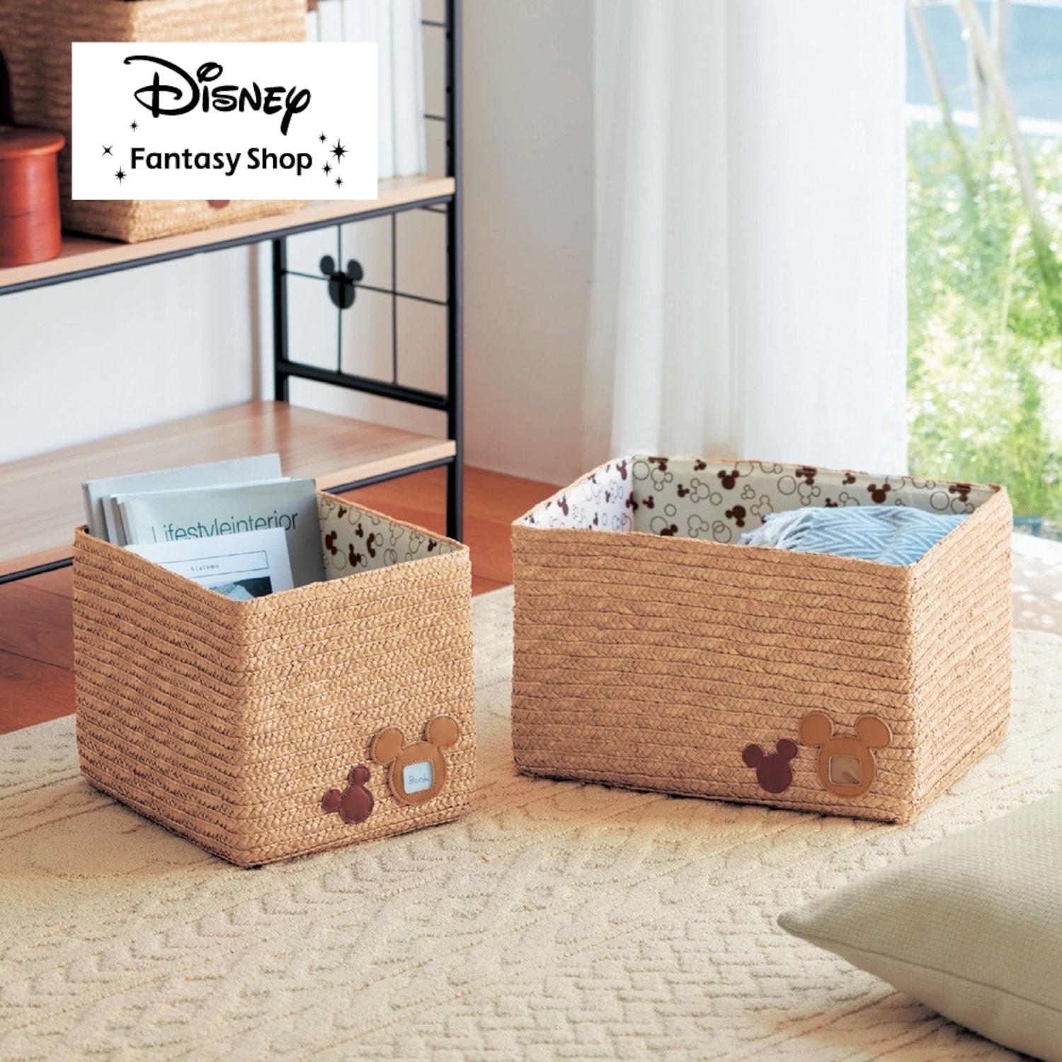 バスケット「ミッキーモチーフ」の商品写真
