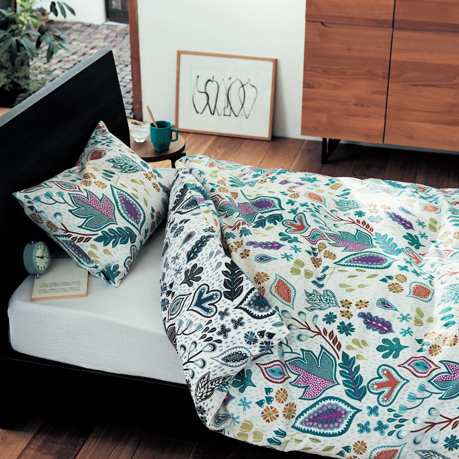 北欧デザインの綿素材を使った掛け布団カバー[日本製]の商品写真